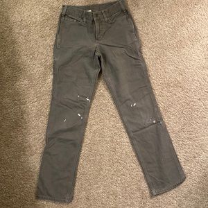 Carhartt Gray Canvas Pants